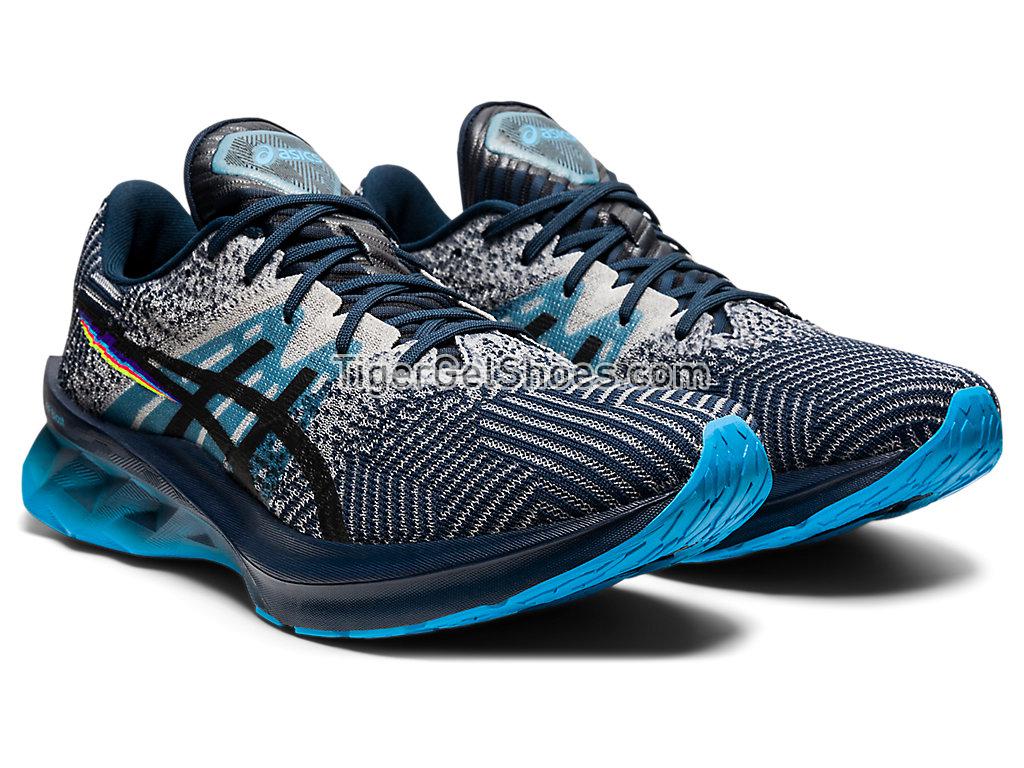 Asics NOVABLAST French Blue/Black 1011B149-400 Mens Running Shoes