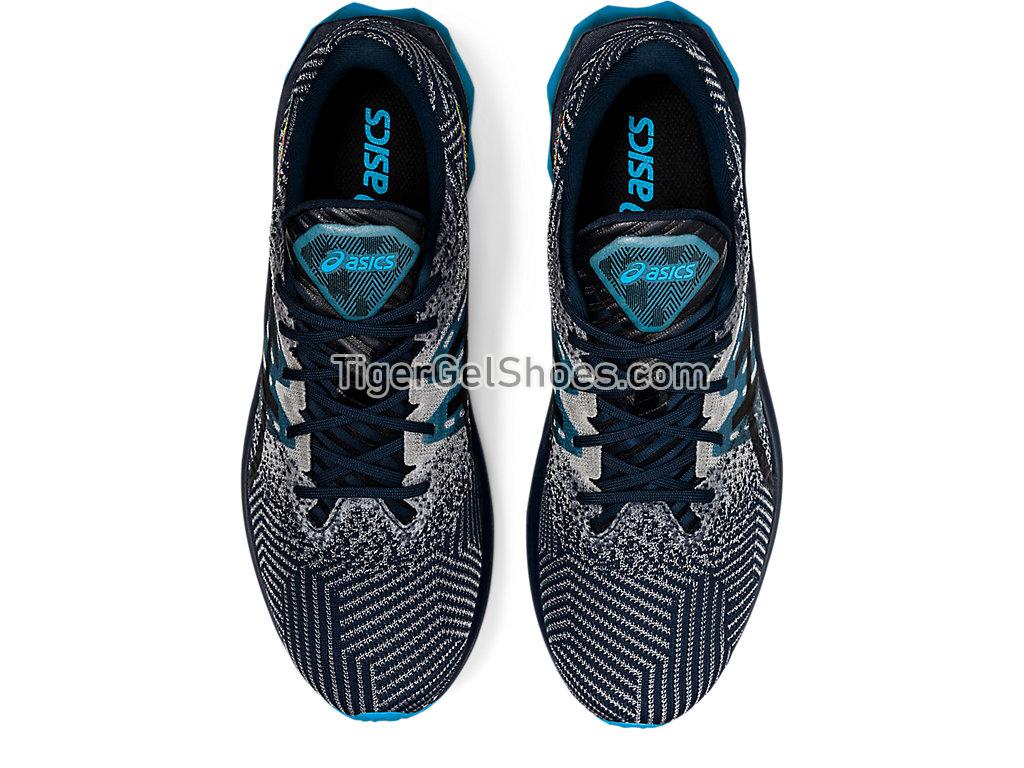 Asics NOVABLAST French Blue/Black 1011B149-400 Mens Running Shoes