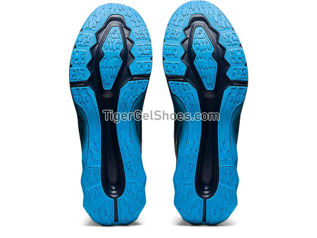 Asics NOVABLAST French Blue/Black 1011B149-400 Mens Running Shoes