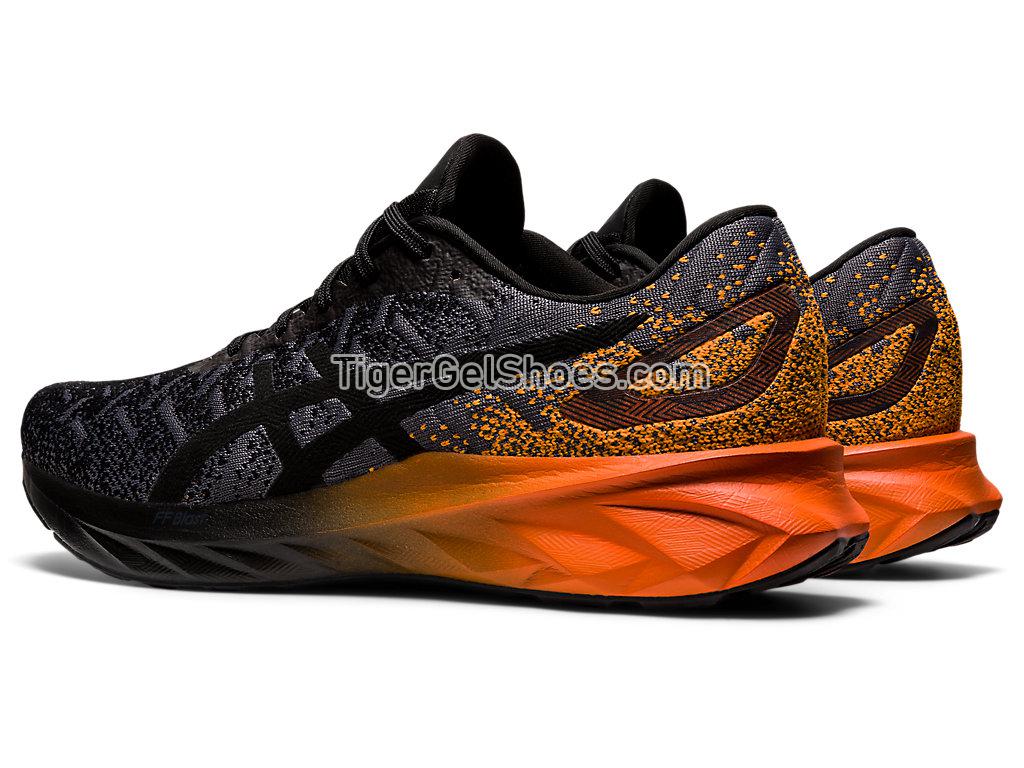 Asics DYNABLAST Black/Marigold Orange 1011A819-003 Mens Running Shoes