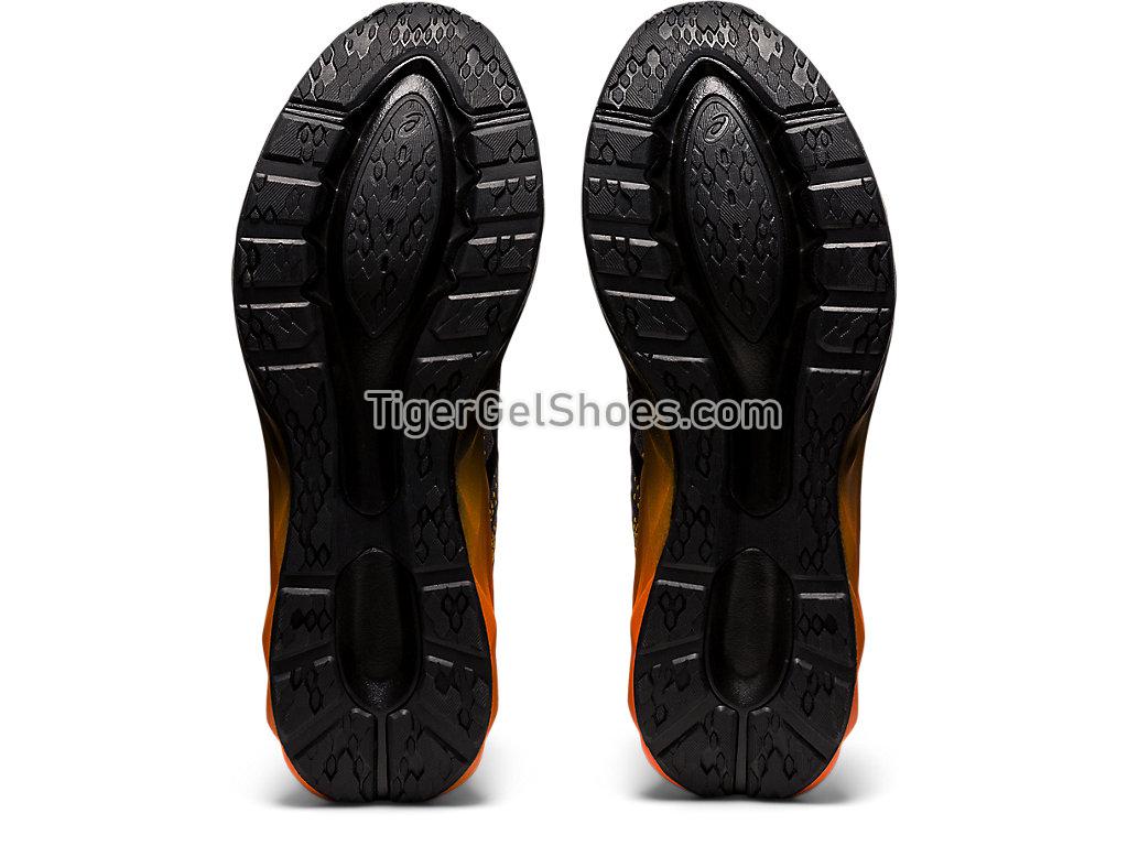 Asics DYNABLAST Black/Marigold Orange 1011A819-003 Mens Running Shoes