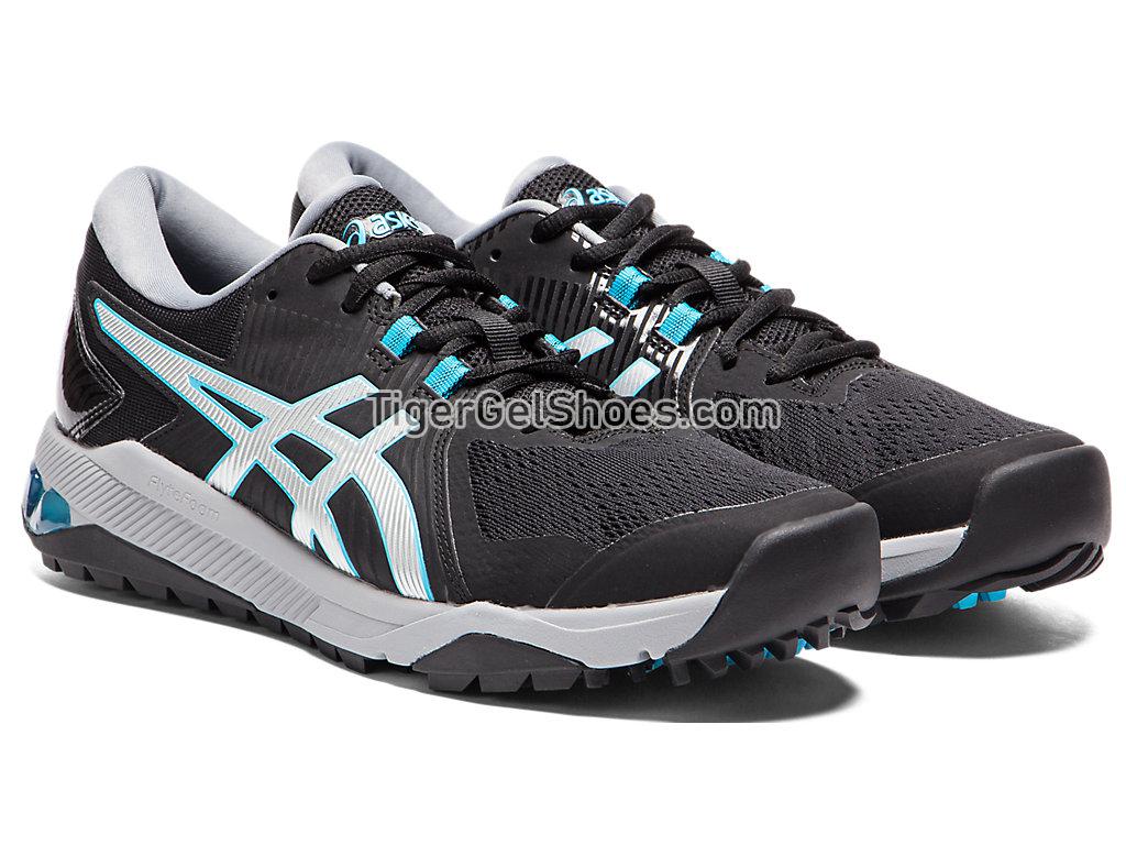 Asics GEL-COURSE GLIDE MEN Black/Silver 1111A085-001 Mens Golf Shoes