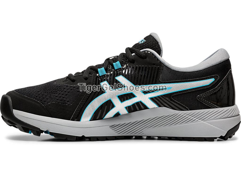 Asics GEL-COURSE GLIDE MEN Black/Silver 1111A085-001 Mens Golf Shoes