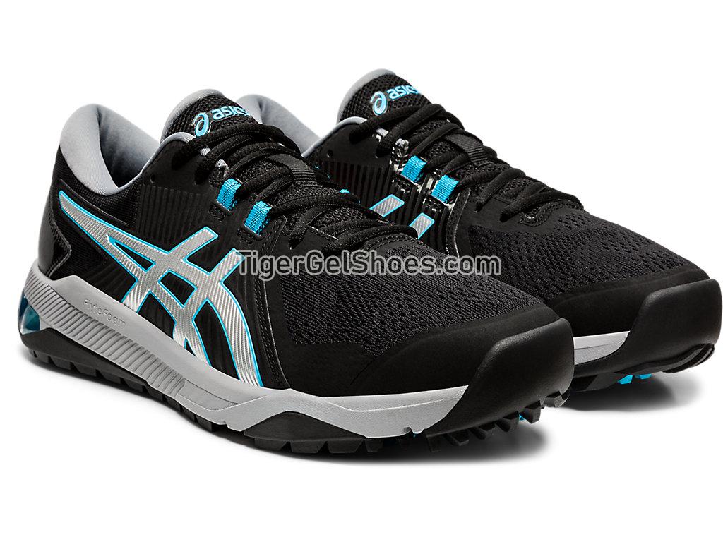 Asics GEL-COURSE GLIDE MEN Black/Silver 1111A085-001 Mens Golf Shoes