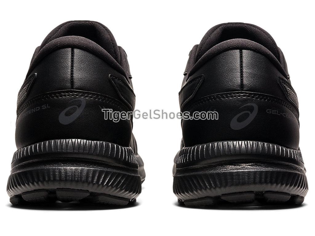 Asics GEL-CONTEND WALKER Black/Black 1131A049-001 Mens Running Shoes