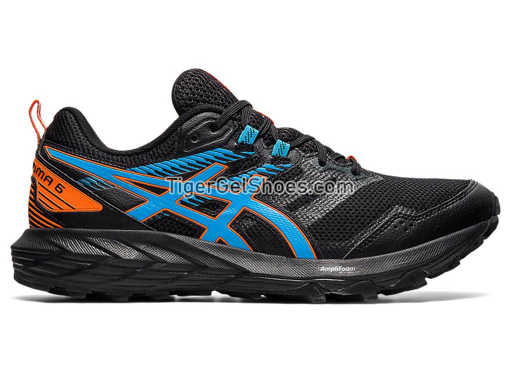 Asics GEL-SONOMA 6 Black/Digital Aqua 1011B050-001 Mens Trail Running Shoes
