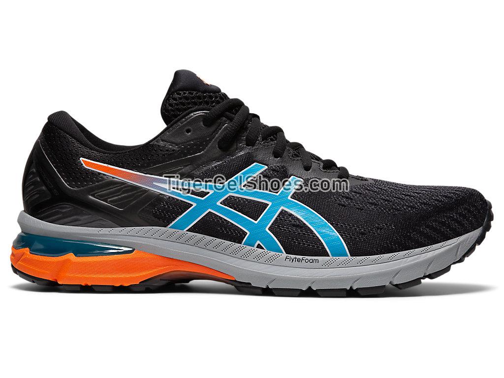 Asics GT-2000 9 TRAIL Black/Digital Aqua 1011B046-001 Mens Trail Running Shoes