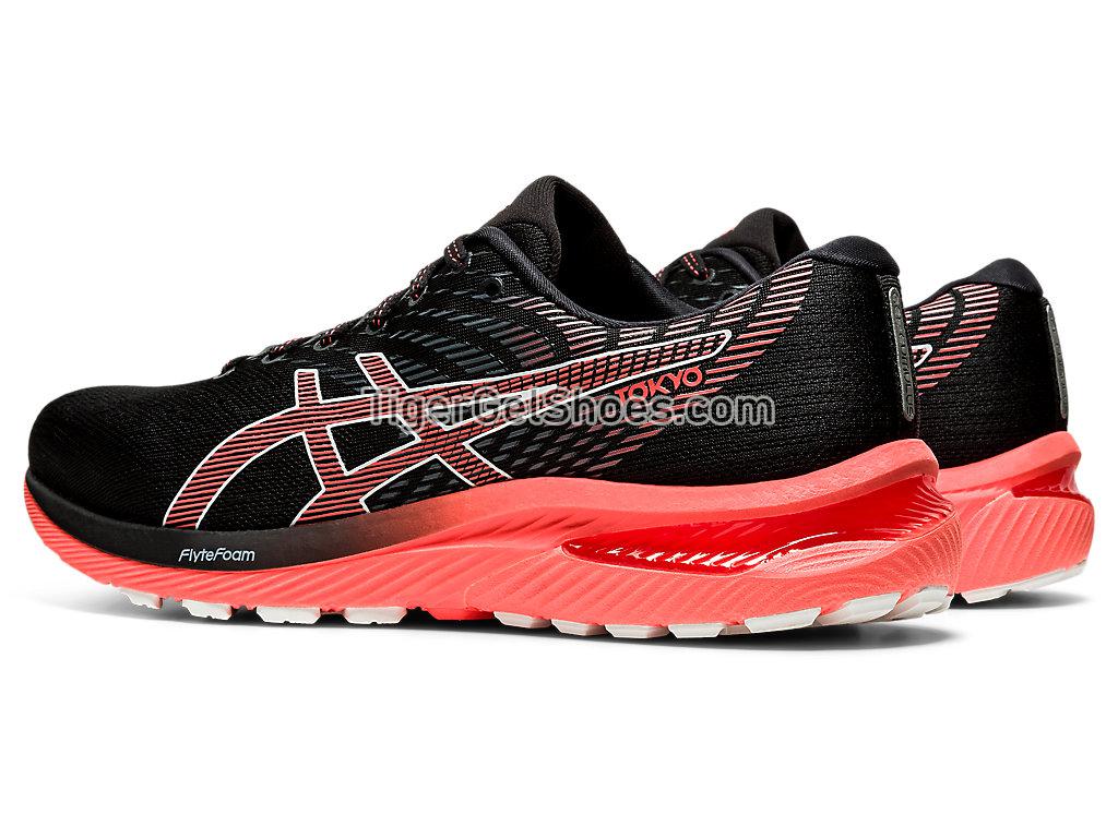 Asics GEL-CUMULUS 22 TOKYO Black/Sunrise Red 1011B078-001 Mens Running Shoes