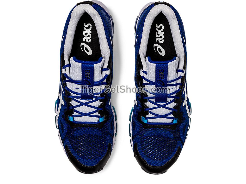 Asics GEL-QUANTUM 360 6 Black/Asics Blue 1201A062-002 GEL Mens Womens Shoes