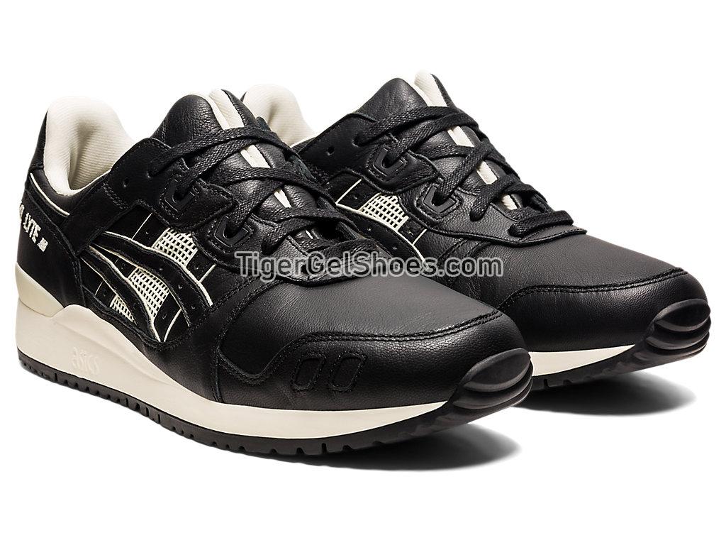 Asics GEL-LYTE III OG BLACK/BLACK 1201A081-001 GEL Mens Womens Shoes