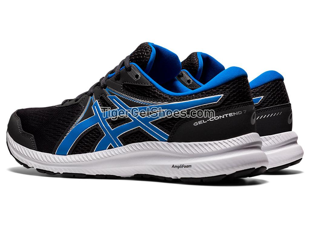 Asics GEL-CONTEND 7 Graphite Grey/Directoire Blue 1011B040-021 Mens Running Shoes