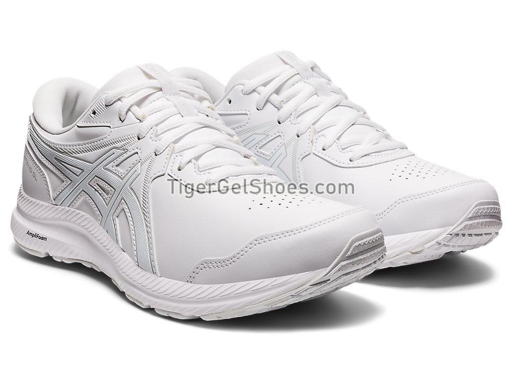 Asics GEL-CONTEND WALKER White/White 1131A049-100 Mens Running Shoes