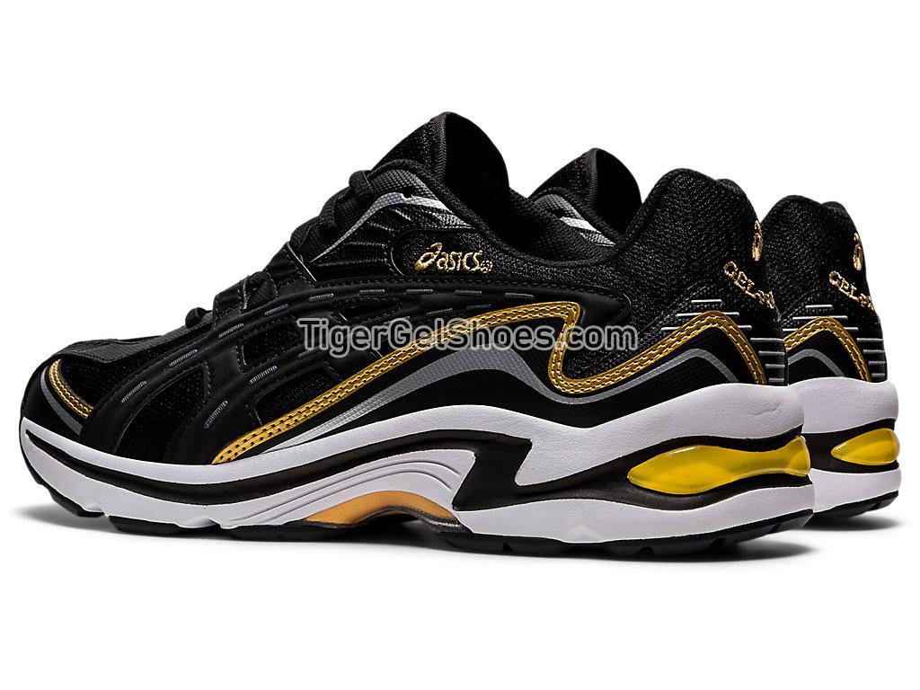 Asics GEL-PRELEUS Black/Pure Gold 1201A084-001 GEL Mens Womens Shoes