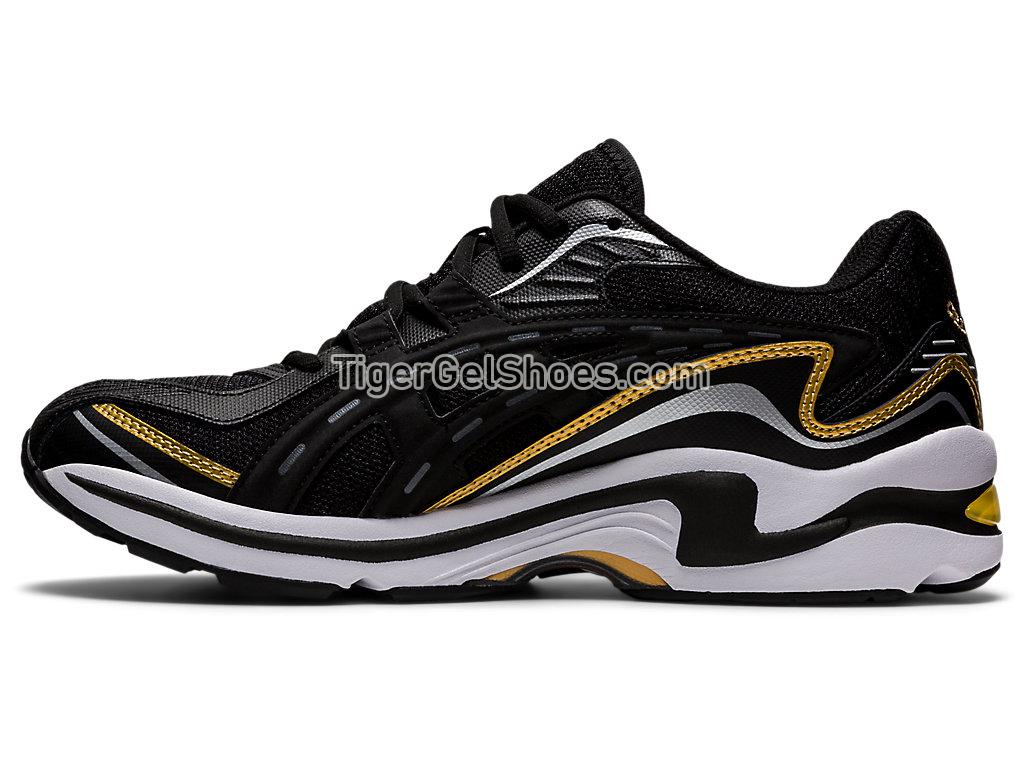 Asics GEL-PRELEUS Black/Pure Gold 1201A084-001 GEL Mens Womens Shoes