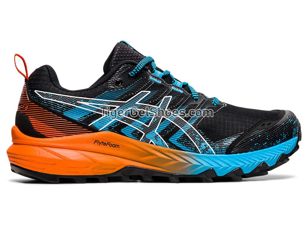 Asics GEL-TRABUCO 9 Black/White 1011B030-002 Mens Trail Running Shoes