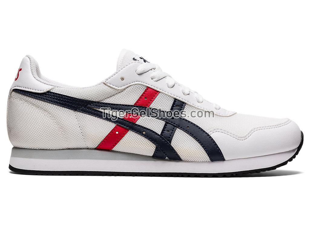 Asics TIGER RUNNER White/Midnight 1201A093-100 GEL Mens Womens Shoes