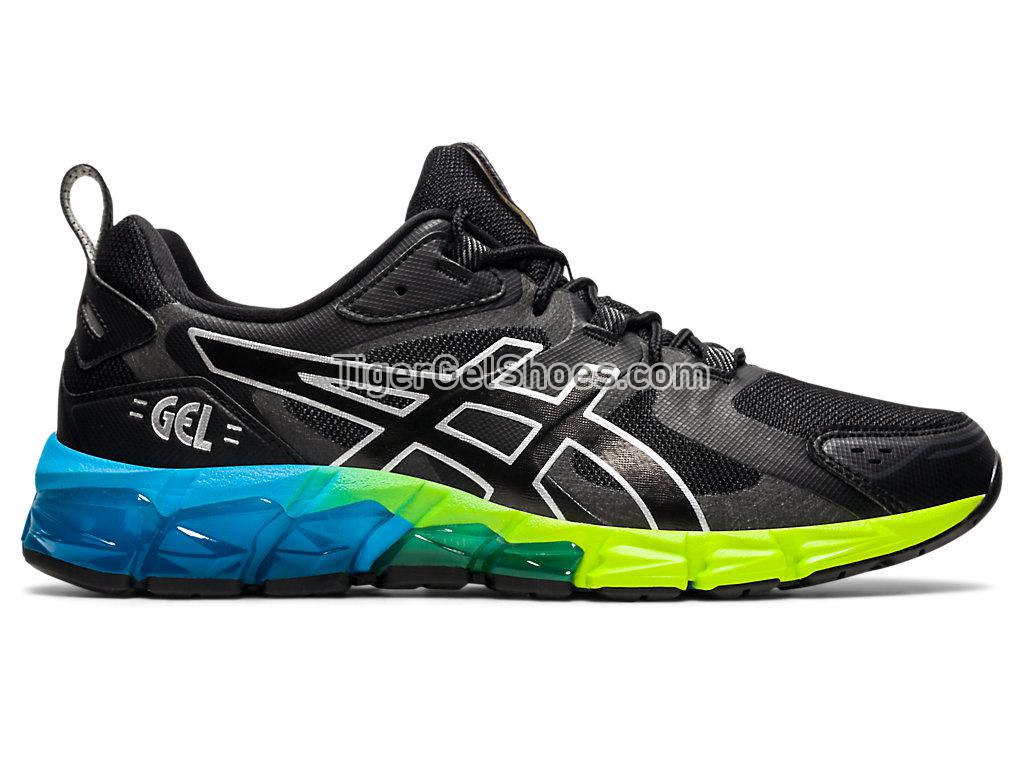 Asics GEL-QUANTUM 180 Black/Aizuri Blue 1201A063-008 GEL Mens Womens Shoes