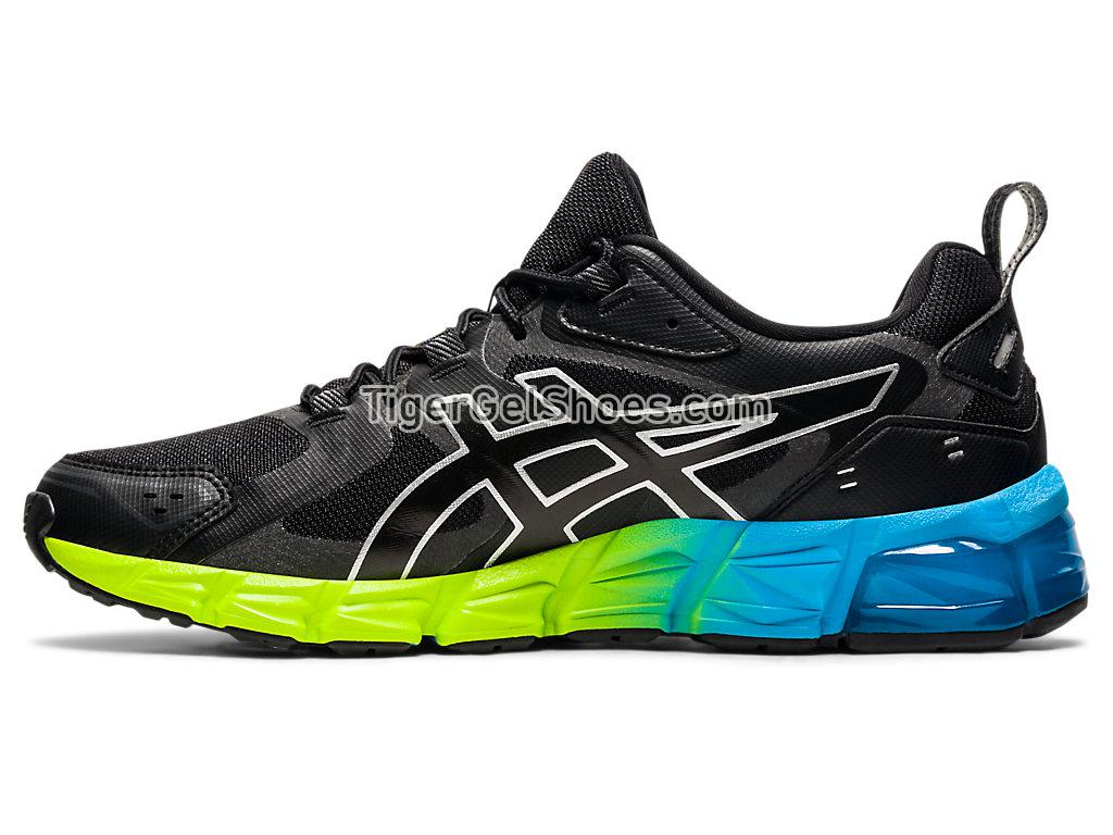 Asics GEL-QUANTUM 180 Black/Aizuri Blue 1201A063-008 GEL Mens Womens Shoes