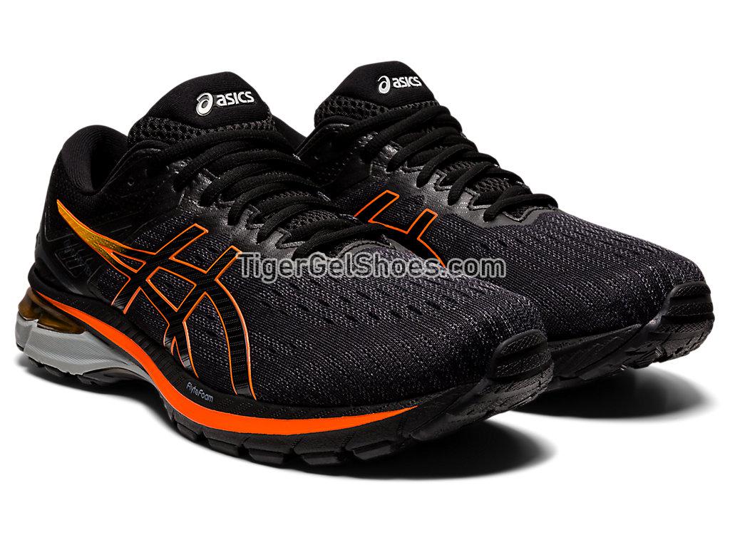 Asics GT-2000 9 G-TX Black/Marigold Orange 1011A986-001 Mens Running Shoes