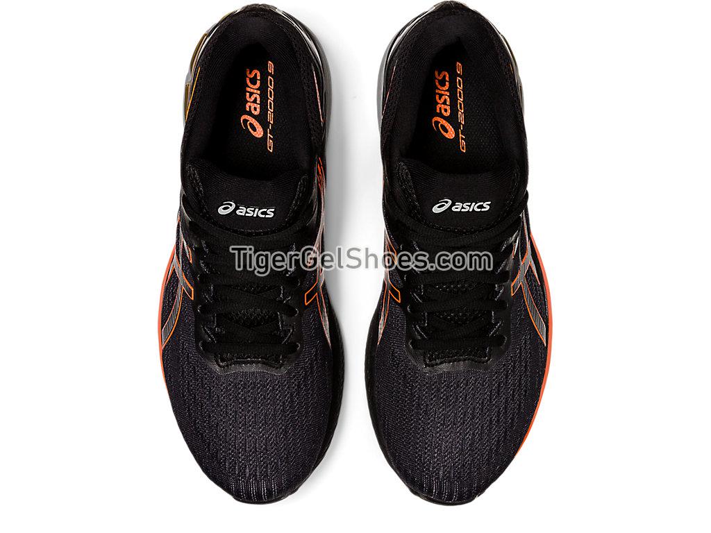 Asics GT-2000 9 G-TX Black/Marigold Orange 1011A986-001 Mens Running Shoes