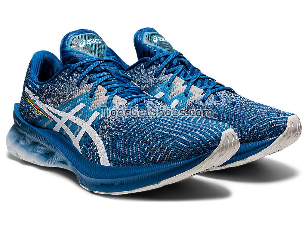 Asics NOVABLAST Reborn Blue/White 1011B149-401 Mens Running Shoes