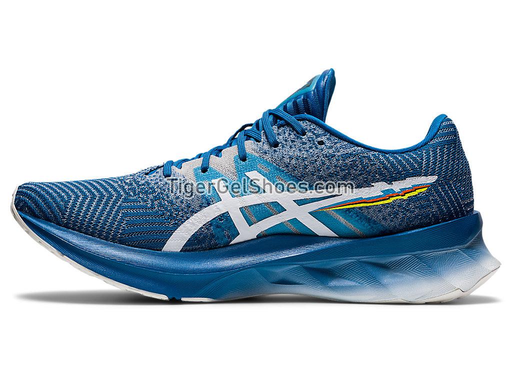 Asics NOVABLAST Reborn Blue/White 1011B149-401 Mens Running Shoes