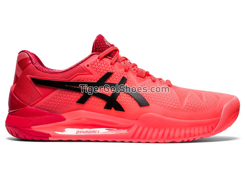Asics GEL-RESOLUTION 8 TOKYO Sunrise Red/Eclipse Black 1041A185-701 Mens Tennis Shoes