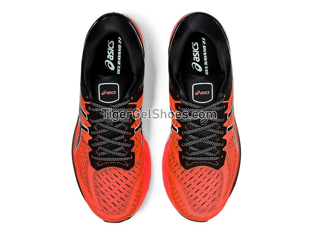Asics GEL-KAYANO 27 TOKYO Sunrise Red/Black 1011B077-600 Mens Running Shoes