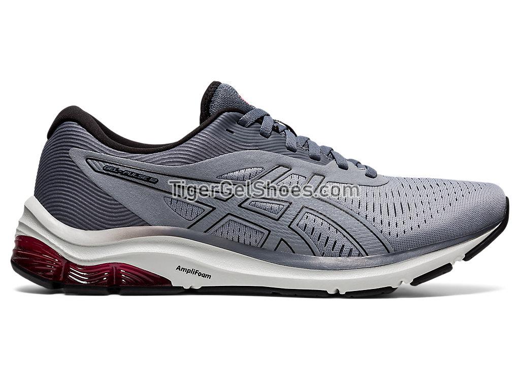 Asics GEL-PULSE 12 Sheet Rock/Black 1011A844-022 Mens Running Shoes
