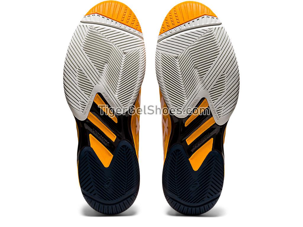 Asics SOLUTION SPEED FF Amber/White 1041A182-800 Mens Tennis Shoes