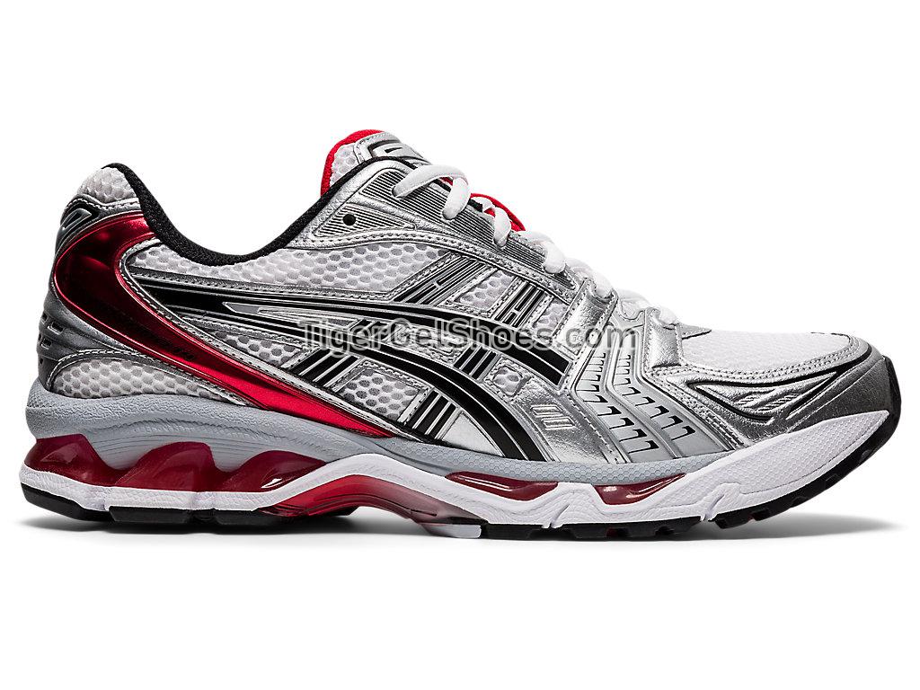 Asics GEL-KAYANO 14 White/Classic Red 1201A019-103 GEL Mens Womens Shoes