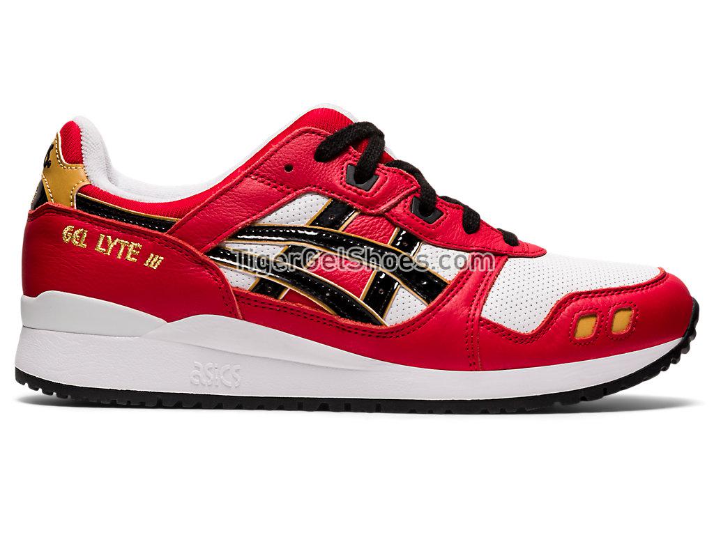 Asics GEL-LYTE III OG Classic Red/Black 1201A180-600 GEL Mens Womens Shoes