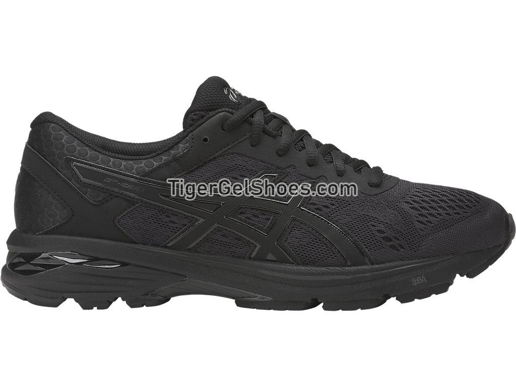 Asics GT-1000 6 (4E) Black/Black/Silver T7B1N-9090 Mens Running Shoes