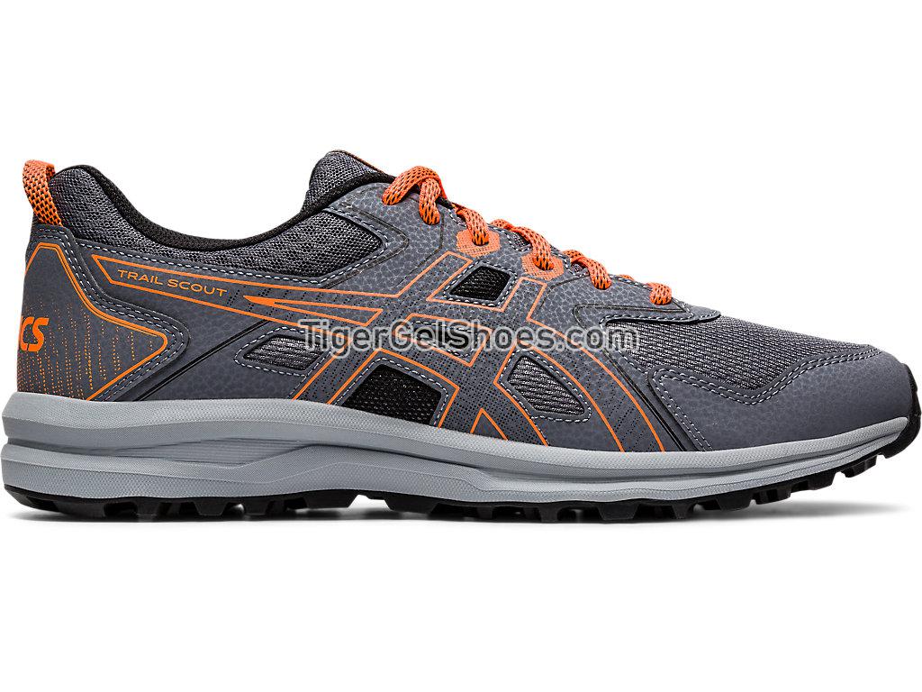 Asics Trail Scout Metropolis/Shocking Orange 1011A663-020 Mens Trail Running Shoes