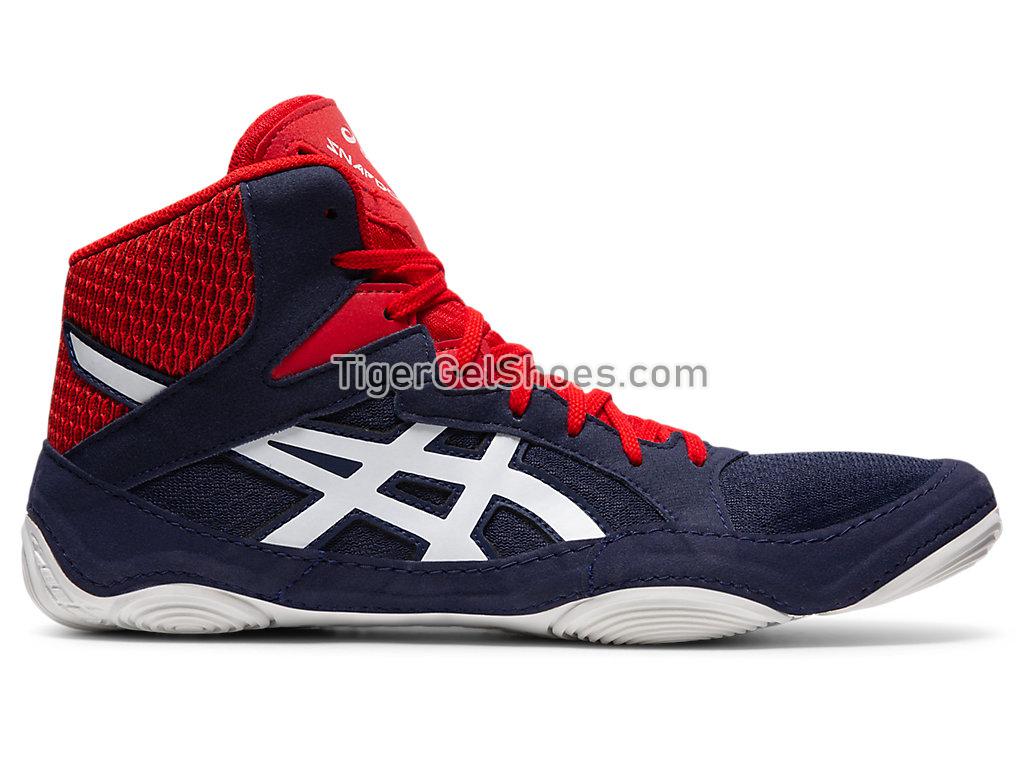 Asics SNAPDOWN 3 Peacoat/Classic Red 1081A030-401 Mens Wrestling Shoes