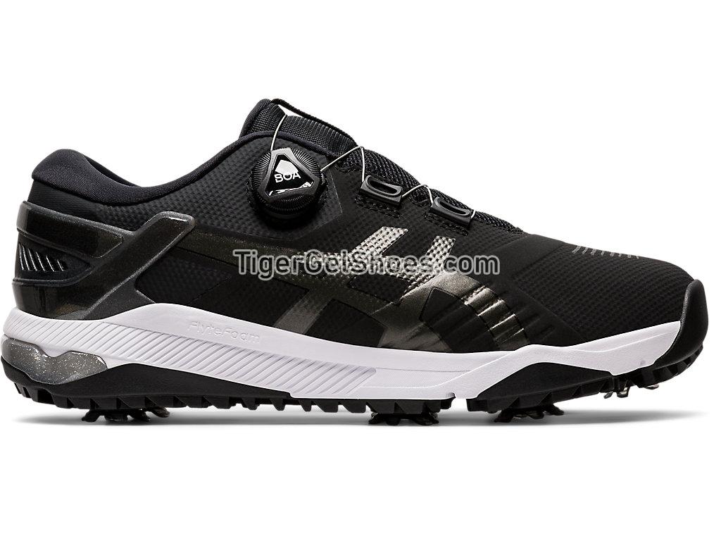 Asics GEL-COURSE DUO Boa Black/Gunmetal 1111A073-001 Mens Golf Shoes