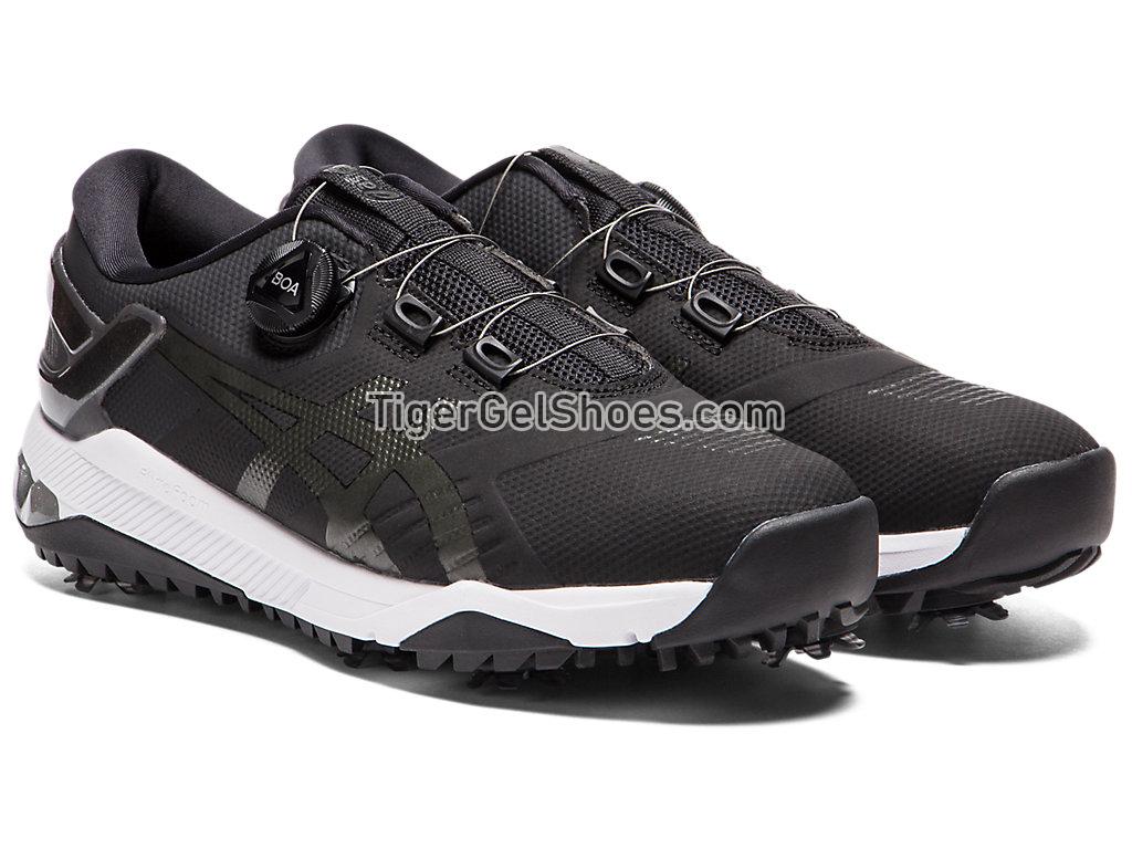Asics GEL-COURSE DUO Boa Black/Gunmetal 1111A073-001 Mens Golf Shoes