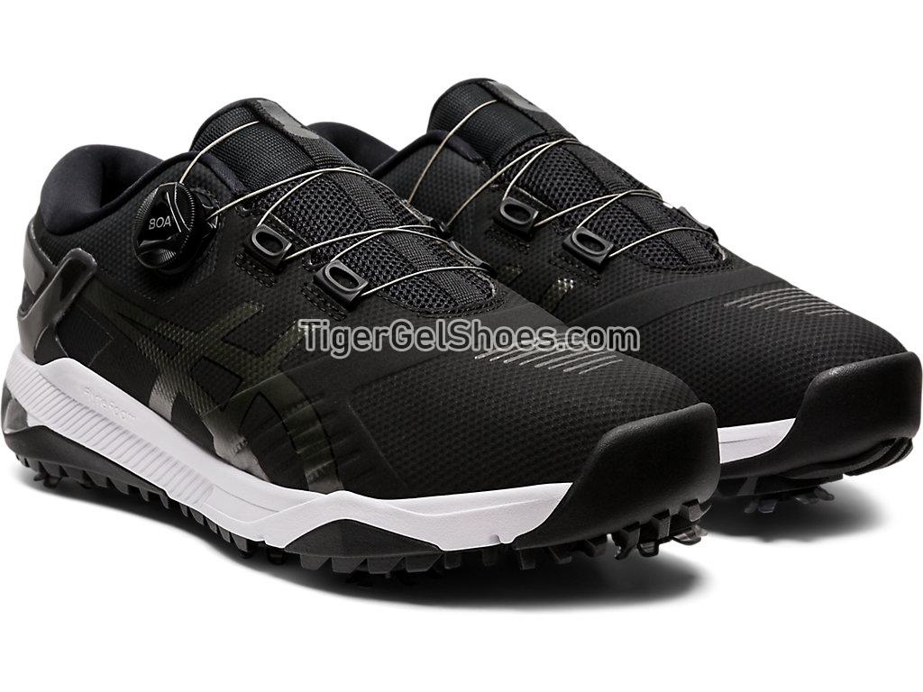 Asics GEL-COURSE DUO Boa Black/Gunmetal 1111A073-001 Mens Golf Shoes