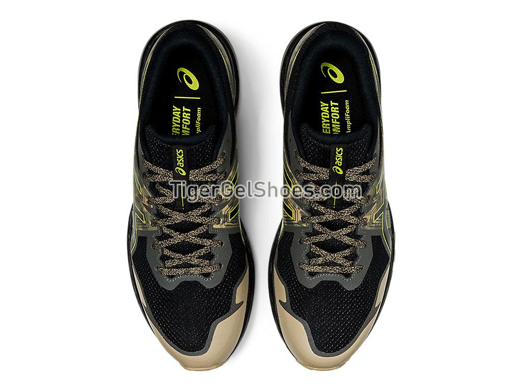 Asics GEL-SCRAM 6 Black/Neon Lime 1011A850-002 Mens Trail Running Shoes