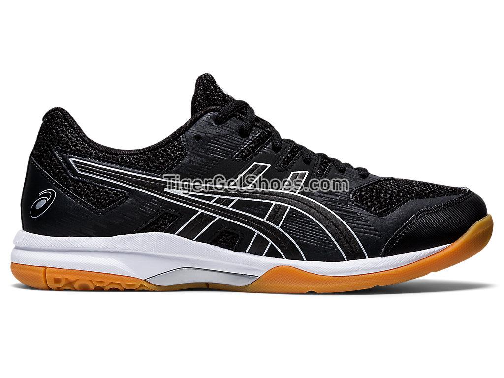 Asics GEL-FURTHERUP Black/Black 1071A057-001 Mens Volleyball Shoes