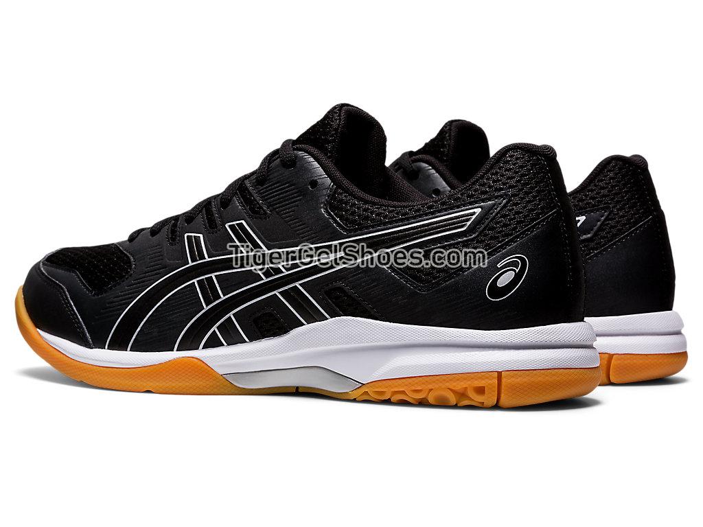 Asics GEL-FURTHERUP Black/Black 1071A057-001 Mens Volleyball Shoes