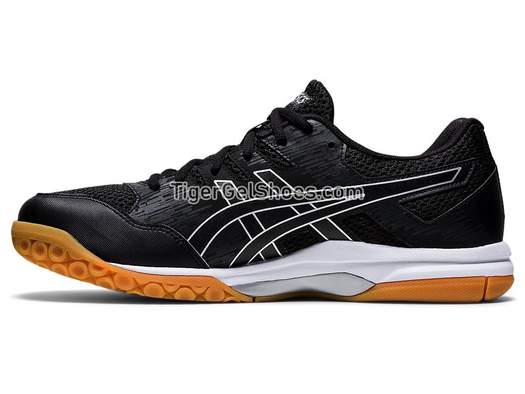 Asics GEL-FURTHERUP Black/Black 1071A057-001 Mens Volleyball Shoes