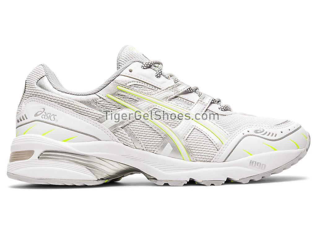 Asics GEL-1090 White/Pure Silver 1201A041-100 GEL Mens Womens Shoes