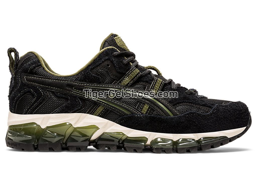 Asics GEL-NANDI 360 Black/Smog Green 1021A416-001 GEL Mens Womens Shoes