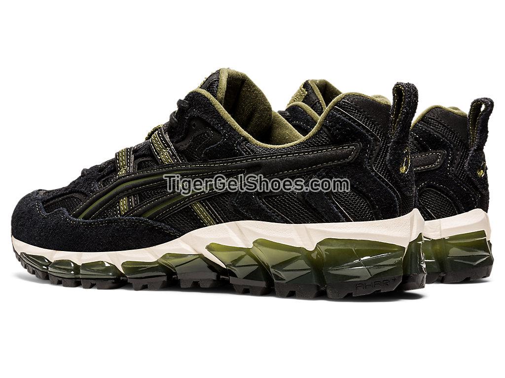 Asics GEL-NANDI 360 Black/Smog Green 1021A416-001 GEL Mens Womens Shoes