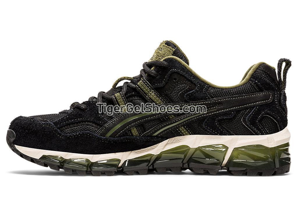 Asics GEL-NANDI 360 Black/Smog Green 1021A416-001 GEL Mens Womens Shoes