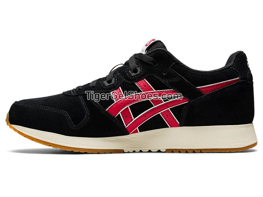 Asics LYTE CLASSIC Black/Cranberry 1201A103-002 GEL Mens Womens Shoes