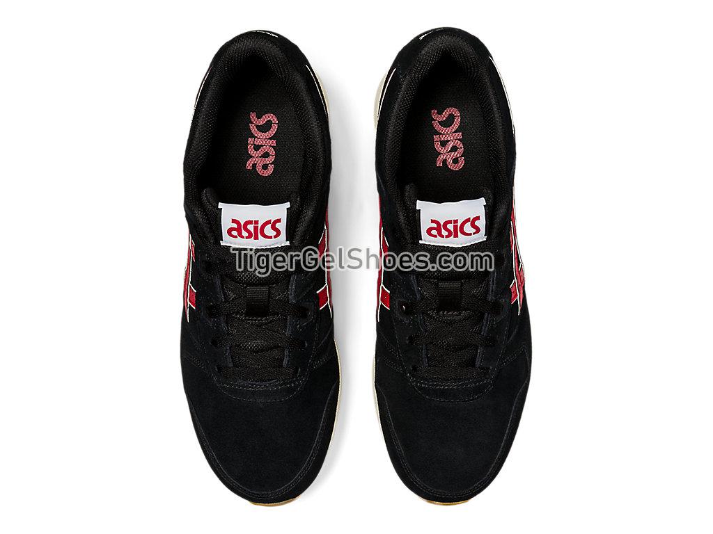Asics LYTE CLASSIC Black/Cranberry 1201A103-002 GEL Mens Womens Shoes