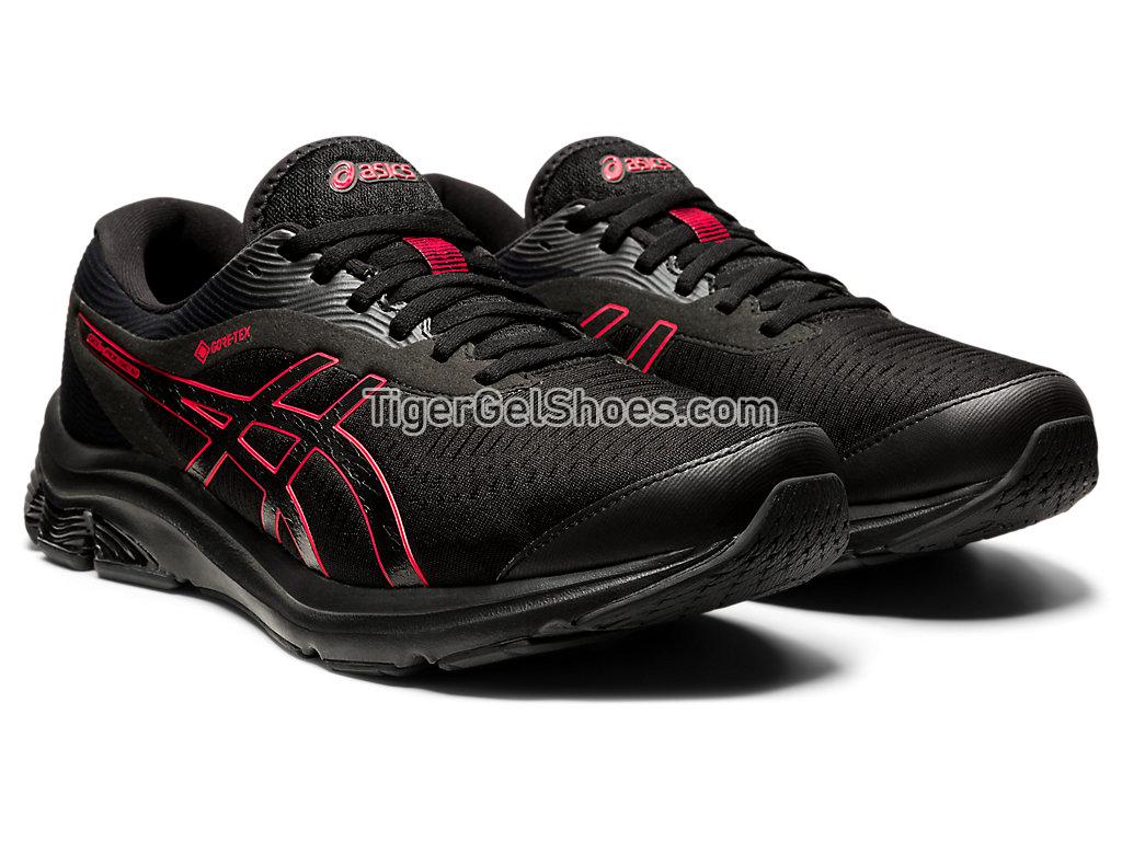 Asics GEL-PULSE 12 G-TX Black/Black 1011A848-001 Mens Running Shoes