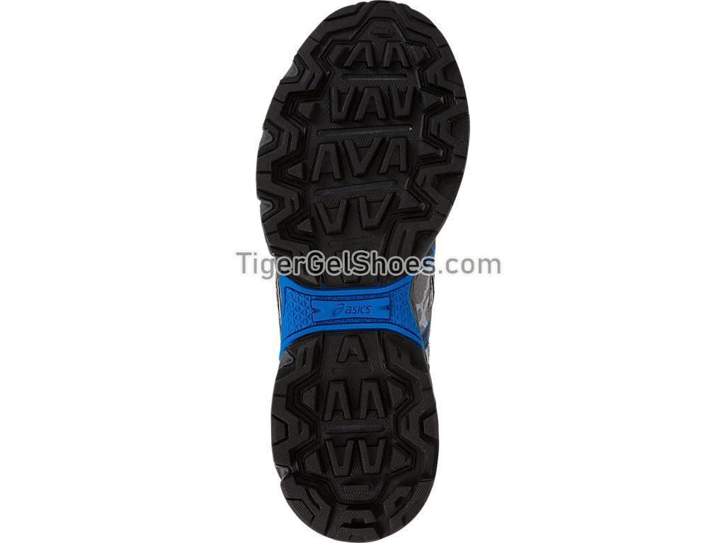 Asics GEL-Venture 6 Aluminum/Black/Directoire Blue T7G1N-9690 Mens Trail Running Shoes